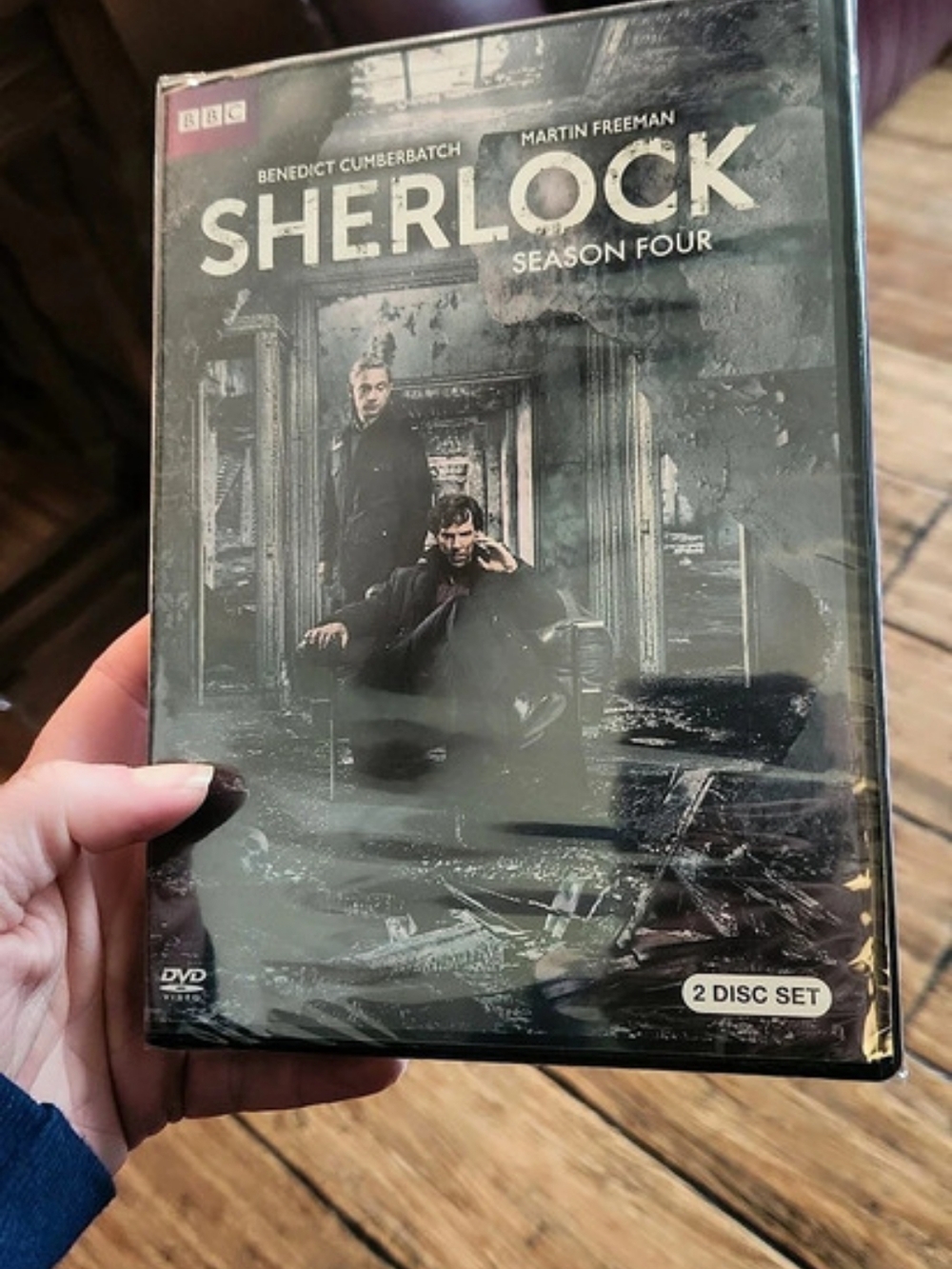 BBC Sherlock: Season Four DVD 2-Disc Set Sherlock HOLMES